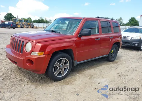 2009 Jeep Patriot Sport из США, поврежденный, VIN 1J4FT28B39D160232